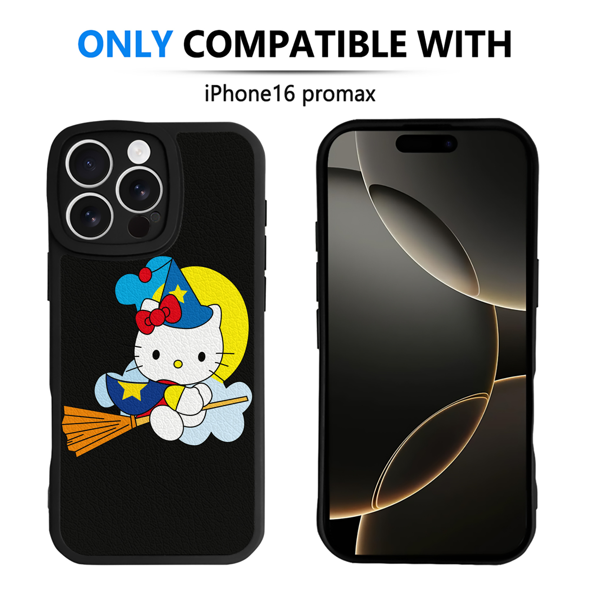 （画像用） Hello Kitty ハローキティ 【iPhone 16シリーズ対応】シリコンスマホケース（レザー調） 材質：シリコン